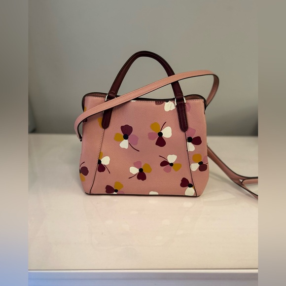 Kate Spade Jackson Dusk Bud Floral Print Satchel